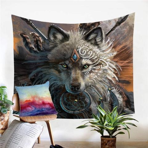 Toile Loup Indien
